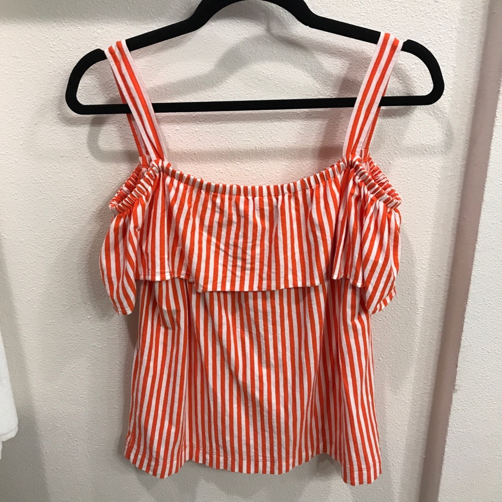 J. Crew Off The Shoulder Top, Size Small